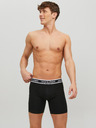Jack & Jones Set di tre boxer neri da uomo Jack & Jones Solid