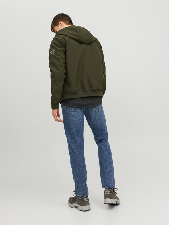Jack & Jones Giacca Jack & Jones Basic Lightweight Softshell color kaki da uomo