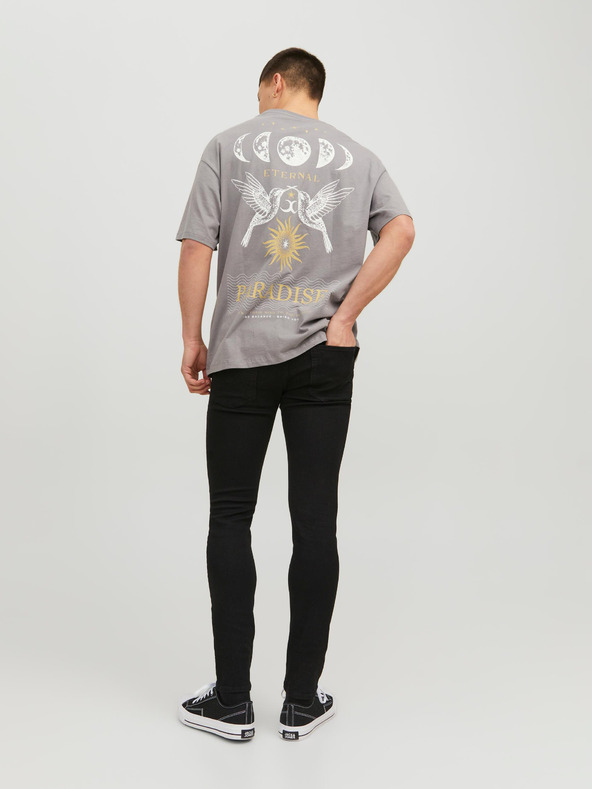 Jack & Jones Jeans skinny fit da uomo neri Jack & Jones Liam