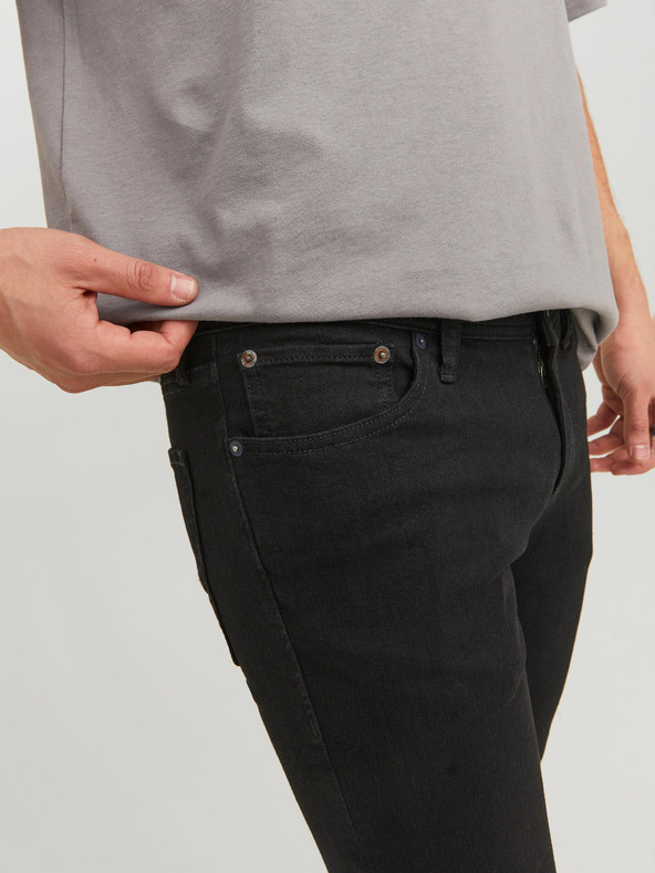Jack & Jones Jeans skinny fit da uomo neri Jack & Jones Liam