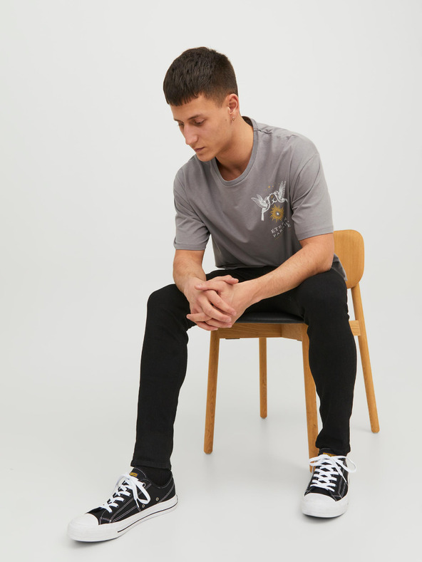 Jack & Jones Jeans skinny fit da uomo neri Jack & Jones Liam