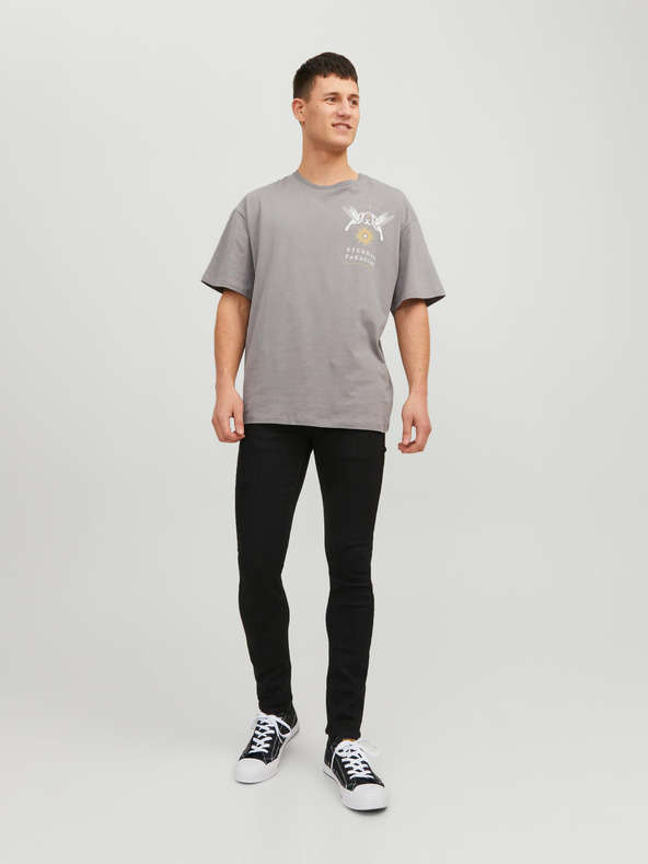 Jack & Jones Jeans skinny fit da uomo neri Jack & Jones Liam
