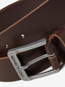 Jack & Jones Cintura in pelle marrone scuro da uomo Jack & Jones Rock