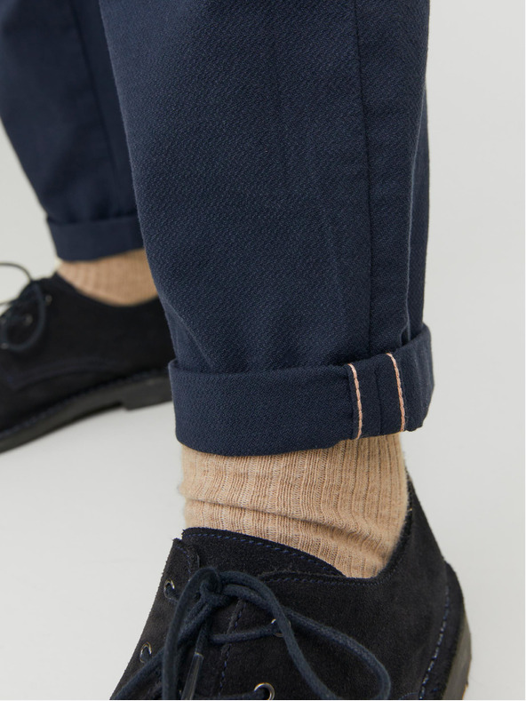 Jack & Jones Pantaloni chino blu scuro da uomo Jack & Jones Marco