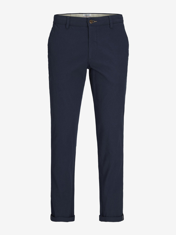 Jack & Jones Pantaloni chino blu scuro da uomo Jack & Jones Marco