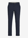 Jack & Jones Pantaloni chino blu scuro da uomo Jack & Jones Marco