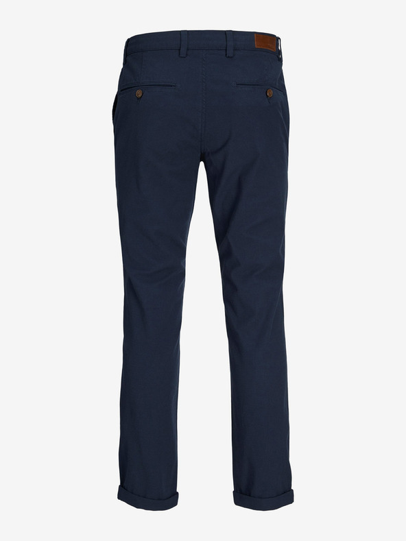 Jack & Jones Pantaloni chino blu scuro da uomo Jack & Jones Marco