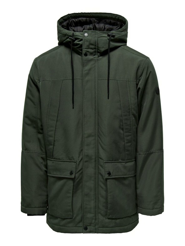 ONLY & SONS Giacca invernale verde scuro da uomo ONLY & SONS Jayden