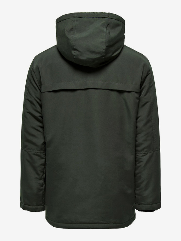 ONLY & SONS Giacca invernale verde scuro da uomo ONLY & SONS Jayden