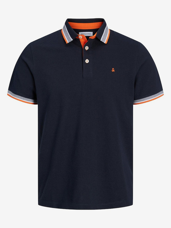 Jack & Jones Polo da uomo blu scuro Jack & Jones Paulos