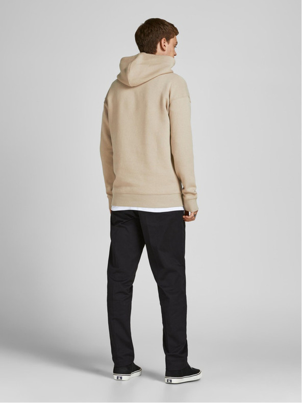Jack & Jones Felpa con cappuccio Jack & Jones Star Beige Uomo