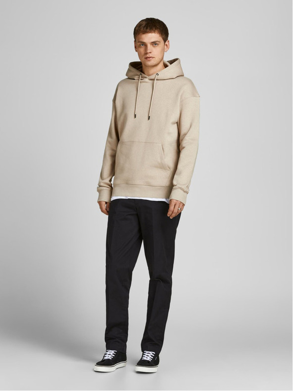 Jack & Jones Felpa con cappuccio Jack & Jones Star Beige Uomo