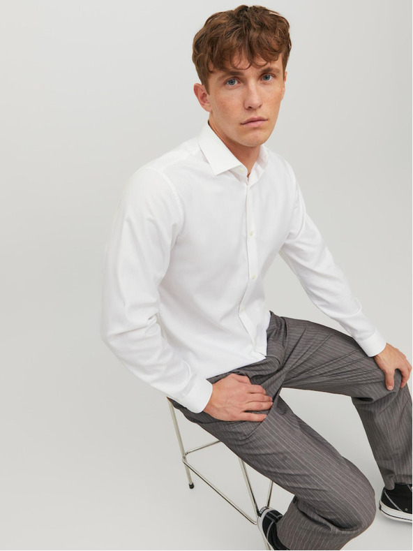 Jack & Jones Camicia Jack & Jones Parker bianca da uomo