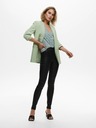ONLY Blazer verde chiaro da donna con maniche a tre quarti SOLO Elly