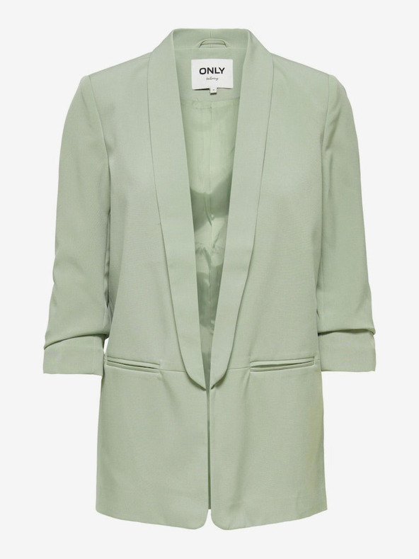 ONLY Blazer verde chiaro da donna con maniche a tre quarti SOLO Elly