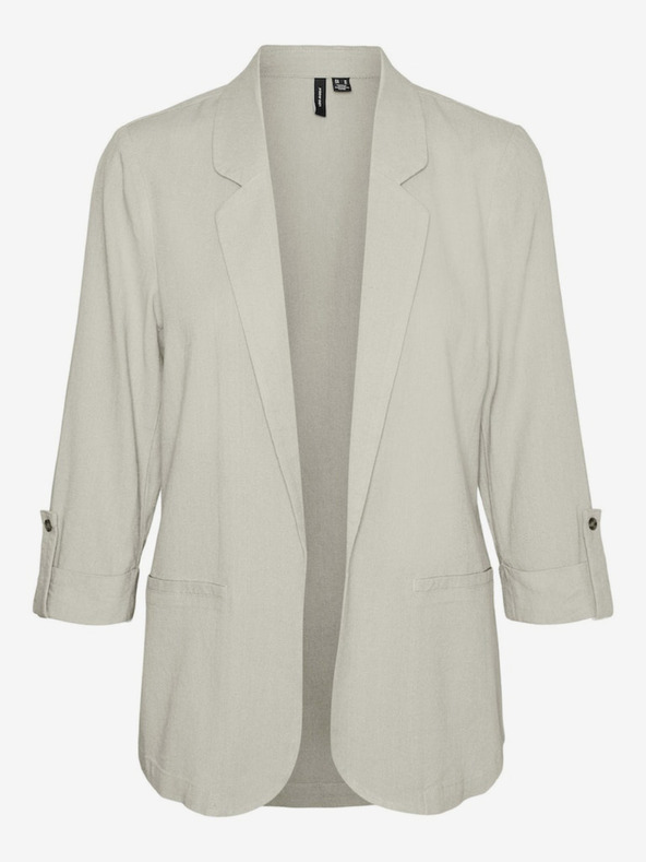 Vero Moda Giacca beige da donna in lino Vero Moda Jesmilo