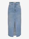 Jacqueline de Yong Gonna midi in denim blu chiaro da donna JDY Bella