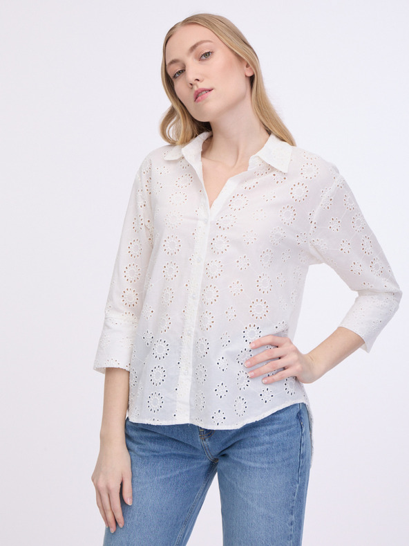 Jacqueline de Yong Camicia da donna JDY Tallie crema