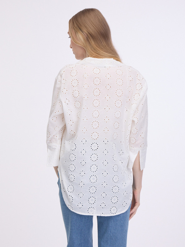 Jacqueline de Yong Camicia da donna JDY Tallie crema