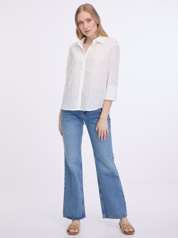 Jacqueline de Yong Camicia da donna JDY Tallie crema