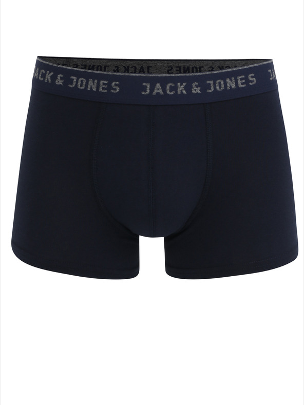 Jack & Jones Set di due boxer Jack & Jones Vincent da uomo blu scuro
