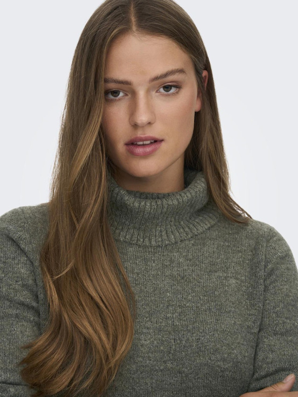 Jacqueline de Yong JDY Vestito in felpa da donna Elanora Khaki