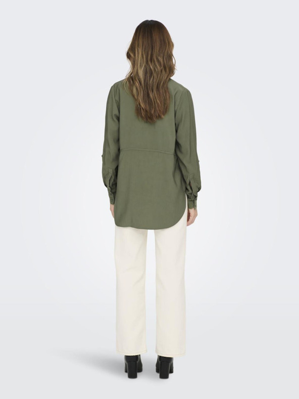Jacqueline de Yong Camicia da donna color kaki JDY Olli
