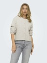 Jacqueline de Yong Cardigan da donna color crema JDY Lumi