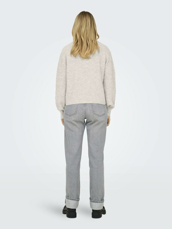 Jacqueline de Yong Cardigan da donna color crema JDY Lumi