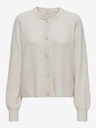 Jacqueline de Yong Cardigan da donna color crema JDY Lumi