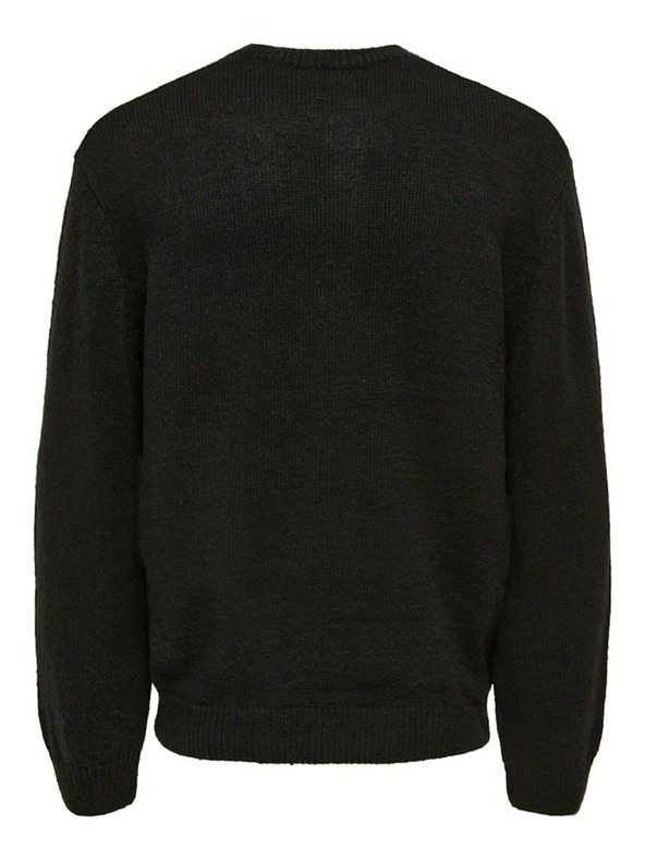 ONLY & SONS Maglione nero da uomo ONLY & SONS Anthony