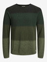 Jack & Jones Maglione a righe Jack & Jones JJEHILL verde da uomo