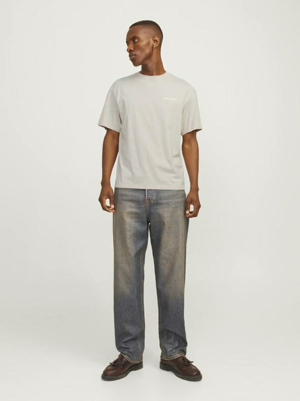 Jack & Jones Maglietta Jack & Jones Legacy Beige Uomo