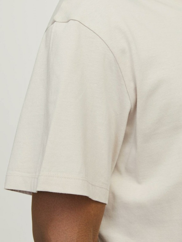 Jack & Jones Maglietta Jack & Jones Legacy Beige Uomo