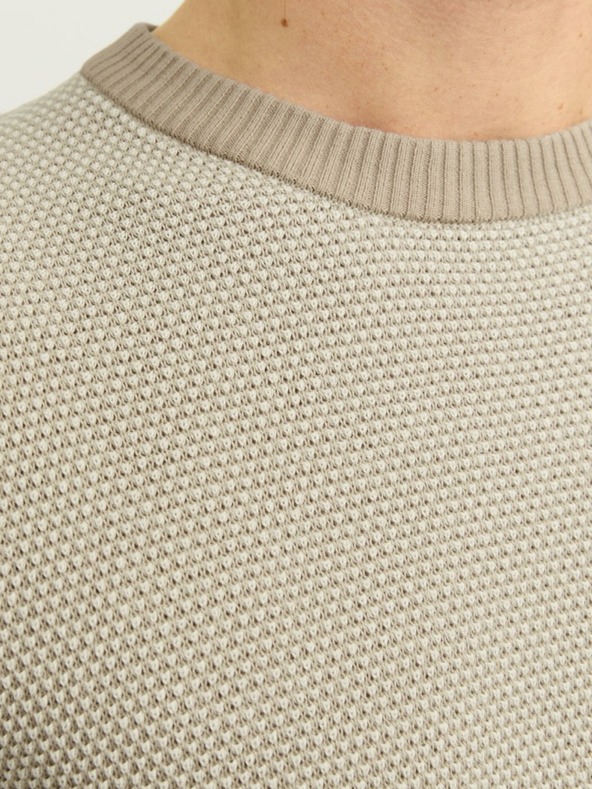 Jack & Jones Maglione Jack & Jones Globe Beige Uomo