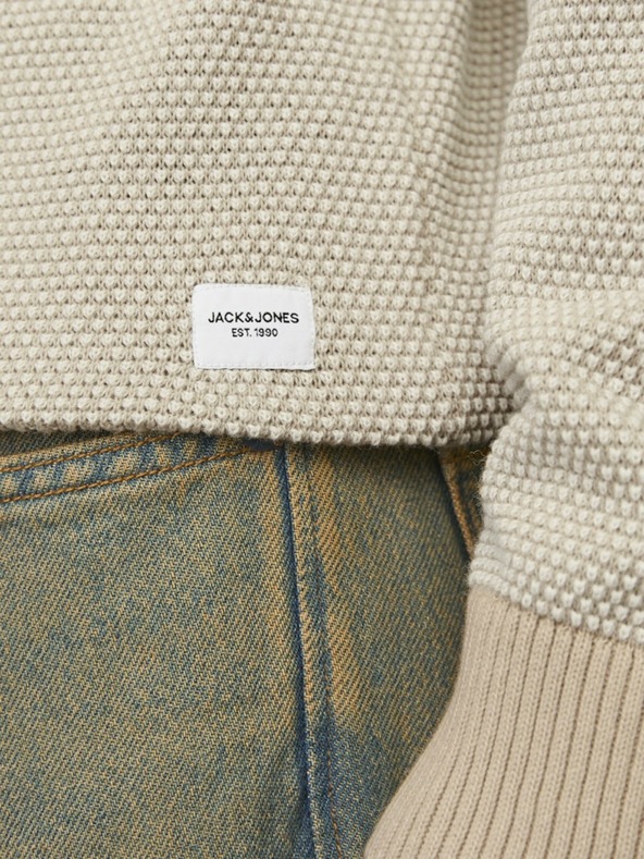 Jack & Jones Maglione Jack & Jones Globe Beige Uomo