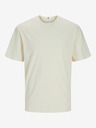 Jack & Jones Maglietta Jack & Jones Frederiks JORFREDERIKSBERG Crema Uomo