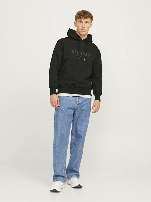 Jack & Jones Felpa Jack & Jones Frederiks nera da uomo