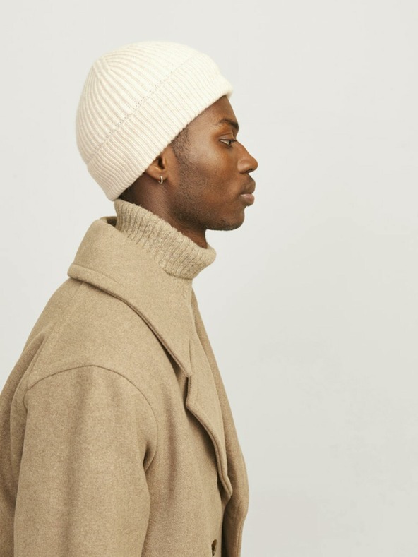 Jack & Jones Berretto Jack & Jones Lump in lana beige da uomo