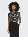 ONLY Camicetta fantasia beige e nera da donna ONLY Vic