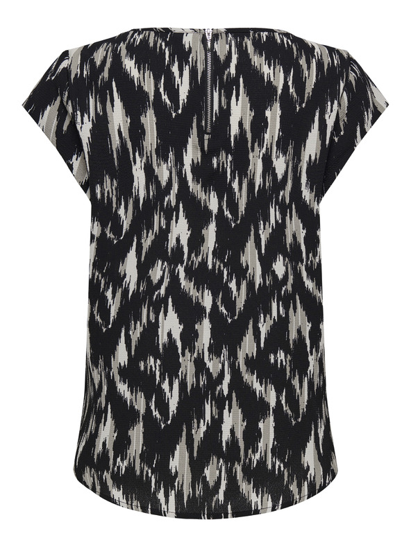 ONLY Camicetta fantasia beige e nera da donna ONLY Vic