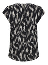 ONLY Camicetta fantasia beige e nera da donna ONLY Vic
