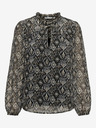 ONLY Camicetta fantasia beige e nera da donna ONLY Ditsy