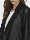 ONLY Giacca di pelle nera da donna ONLY Lana