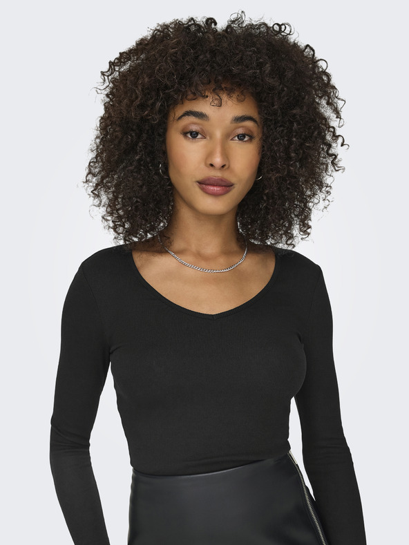 ONLY Maglietta nera da donna ONLY Kava