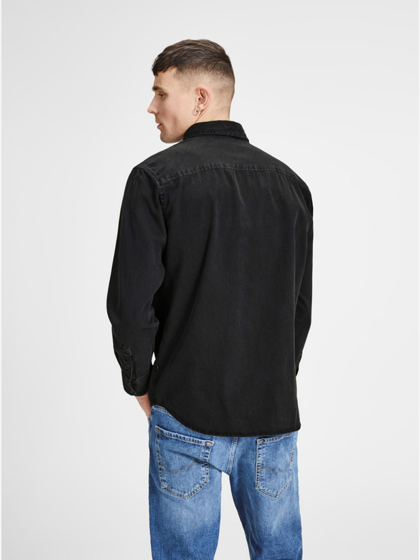 Jack & Jones Camicia in denim nero Jack & Jones