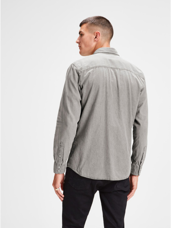 Jack & Jones Camicia in denim grigio Jack & Jones