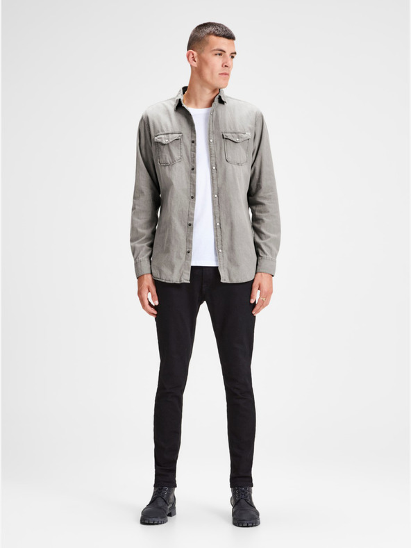 Jack & Jones Camicia in denim grigio Jack & Jones
