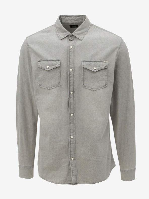 Jack & Jones Camicia in denim grigio Jack & Jones