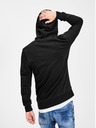 Jack & Jones Felpa con cappuccio nera stampata Jack & Jones Corp